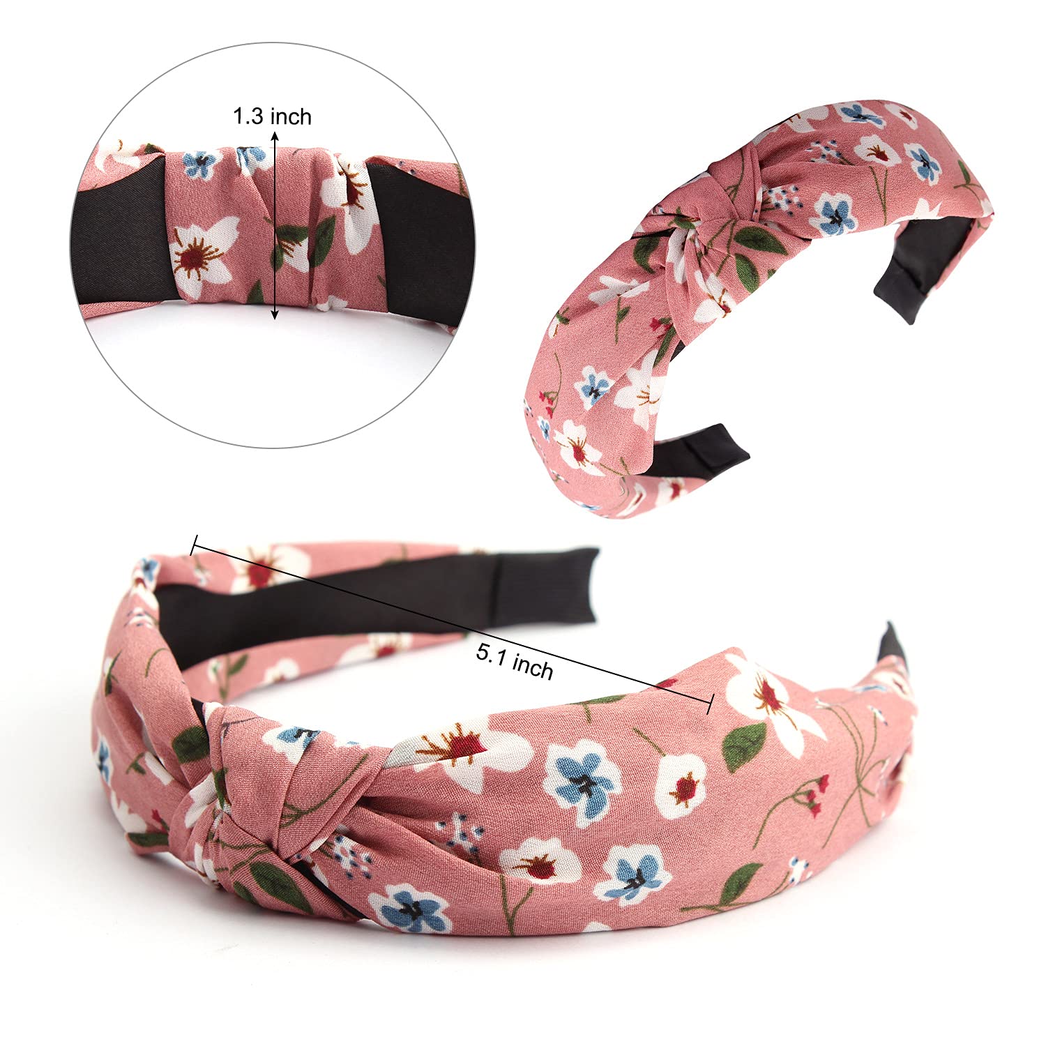 VELSCRUN headband held in hand showing one-size fit and stretch