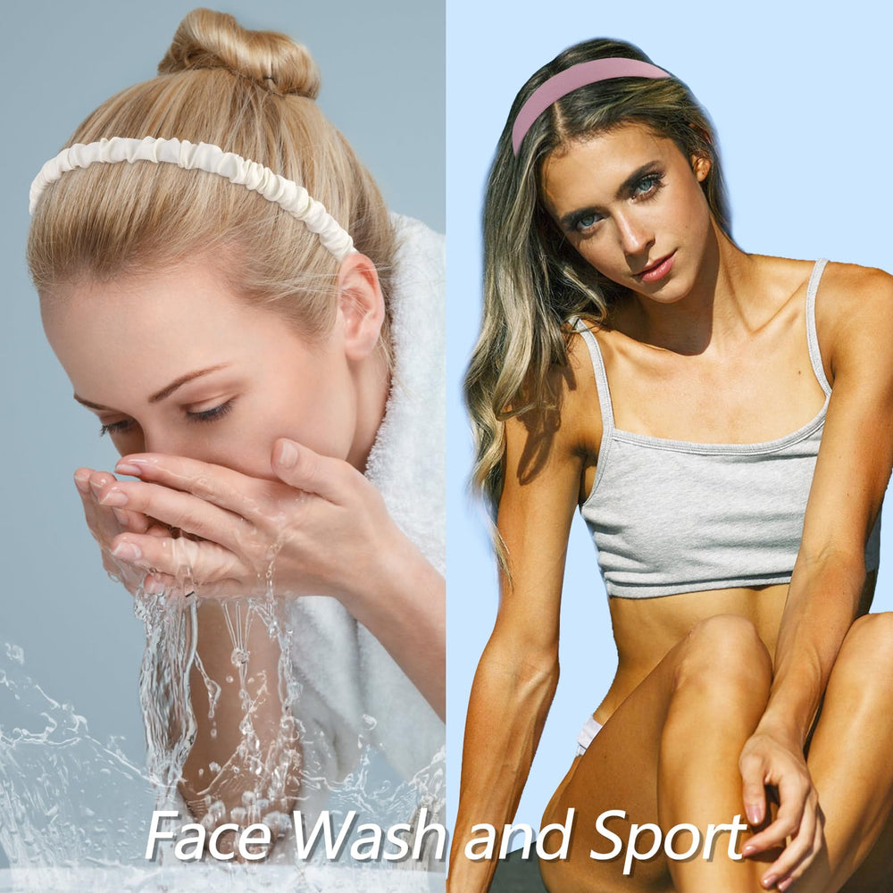 VELSCRUN on thick hair showing adaptable stretch and comfortable grip