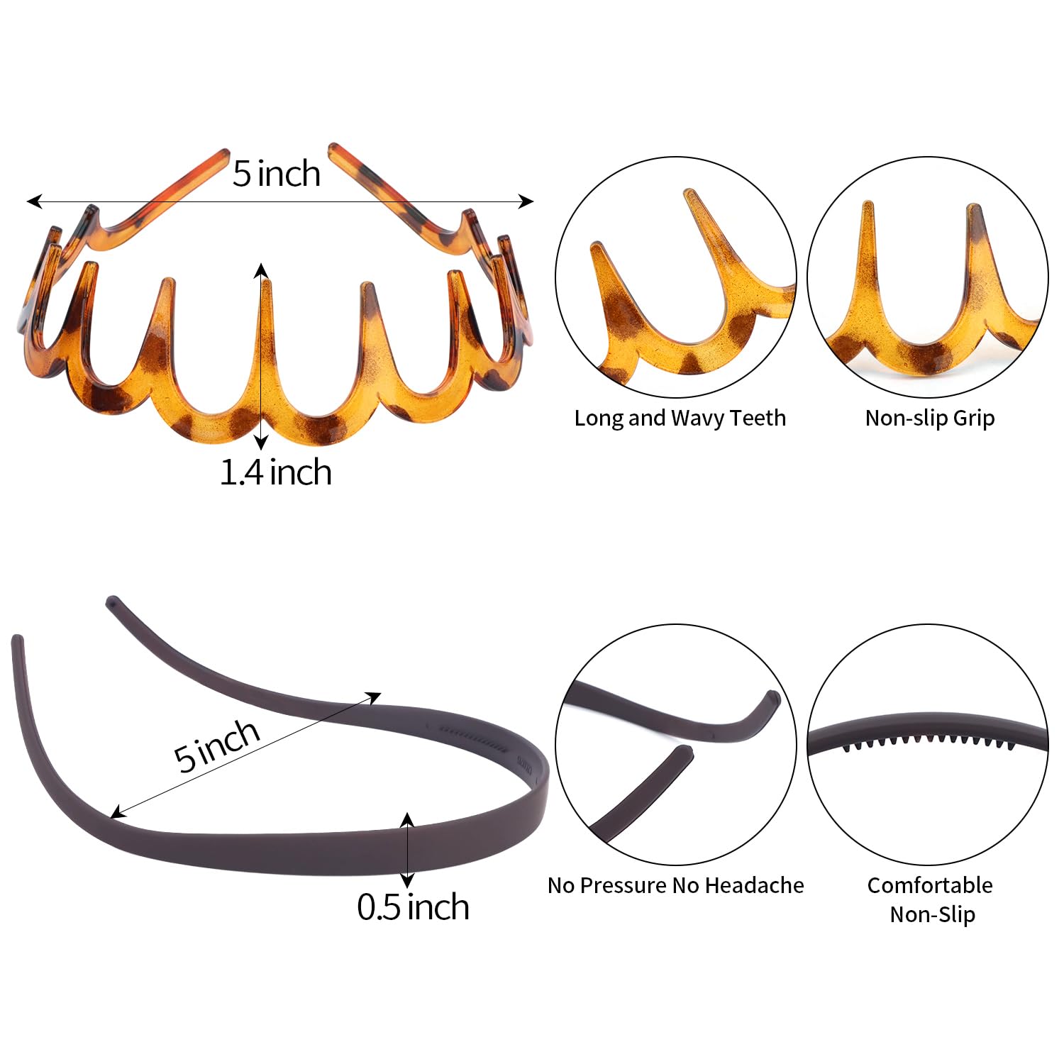 VELSCRUN headbands inside purse illustrating travel-ready convenience