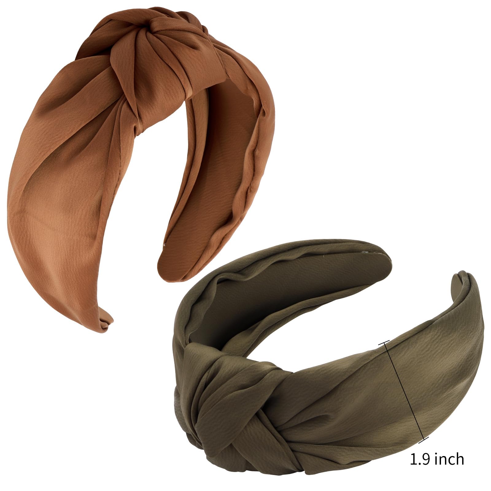 VELSCRUN two brown shades laid flat demonstrating color options and outfit coordination