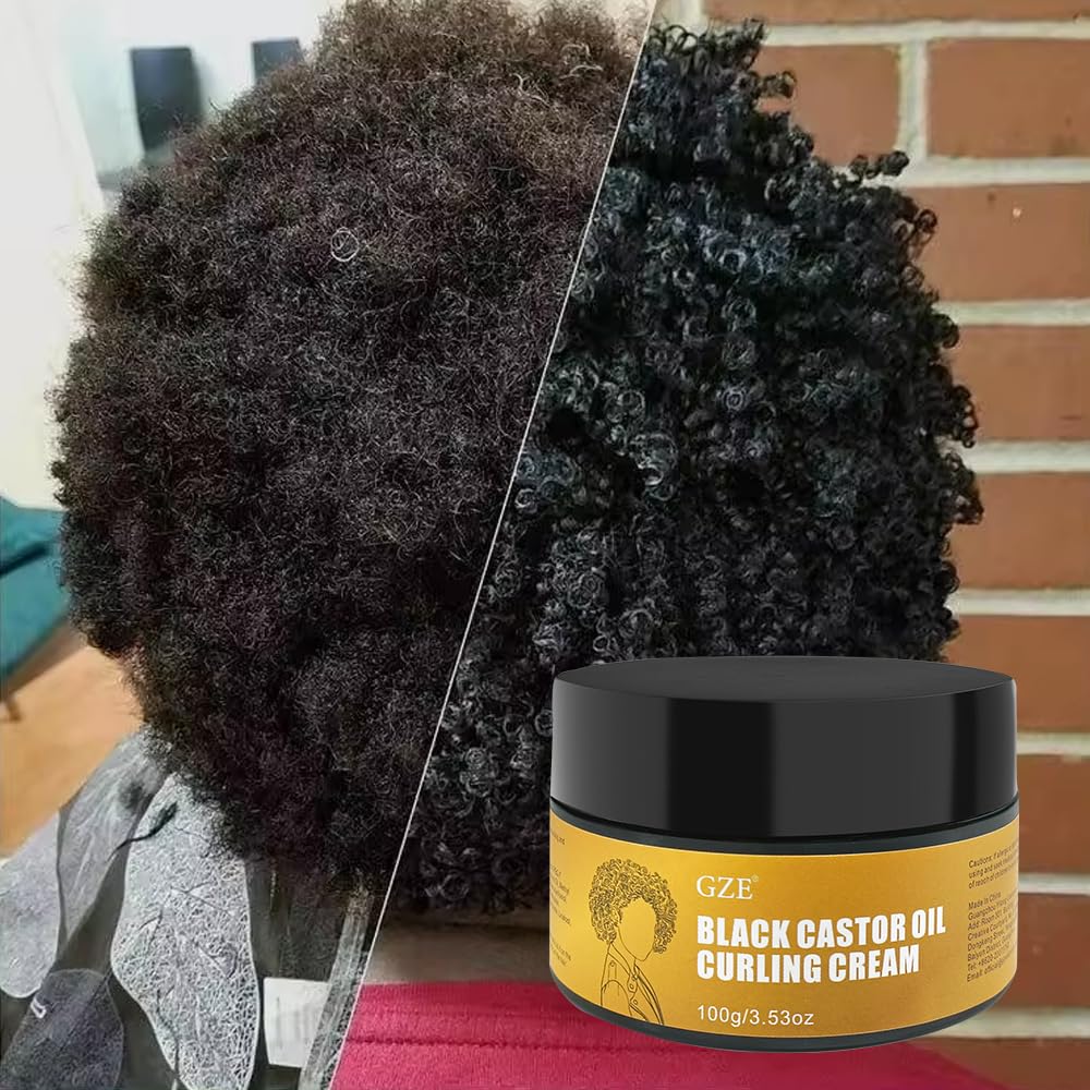 Vemofoper close-up hair shine detail showing glossy, defined curls
