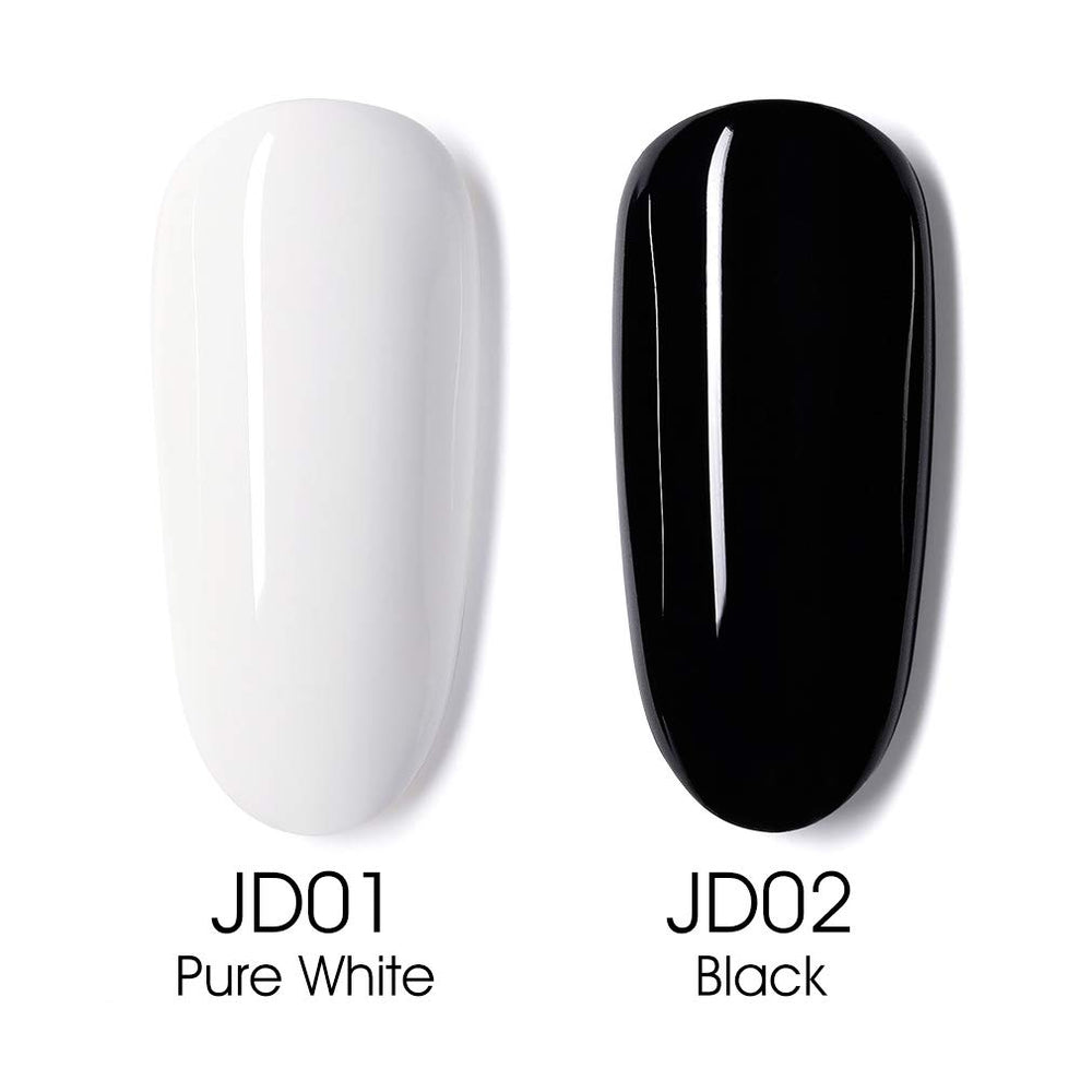 VENALISA black polish bottle close-up showing smooth pigmented finish benefit