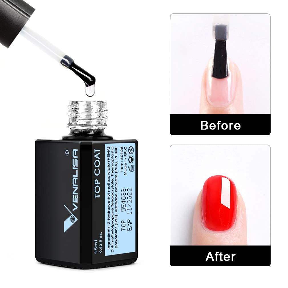 VENALISA bottle next to ruler showing compact 15ml travel-friendly size