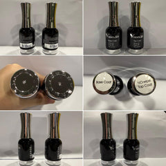 VENALISA bottles next to ruler indicating compact, travel-friendly size