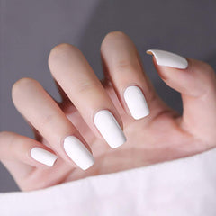 VENALISA black polish brush stroke on nail tip showing crisp line precision