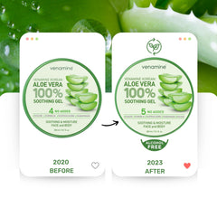 VENAMINE jar open label detail showing ingredient focus and pure formulation benefit
