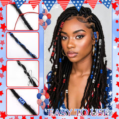 VENOFEN cuffs next to a ruler to show size options and fit for locs