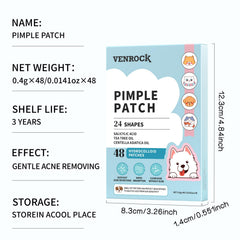 Venrock patch next to coin for scale showing size and precise spot coverage benefit