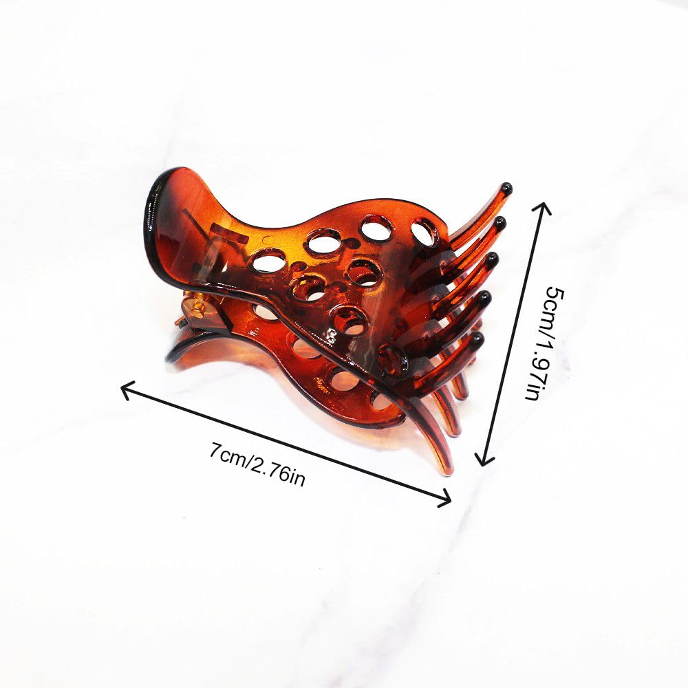 Venrodi close-up of clip teeth and spring offering strong grip and root lift benefit