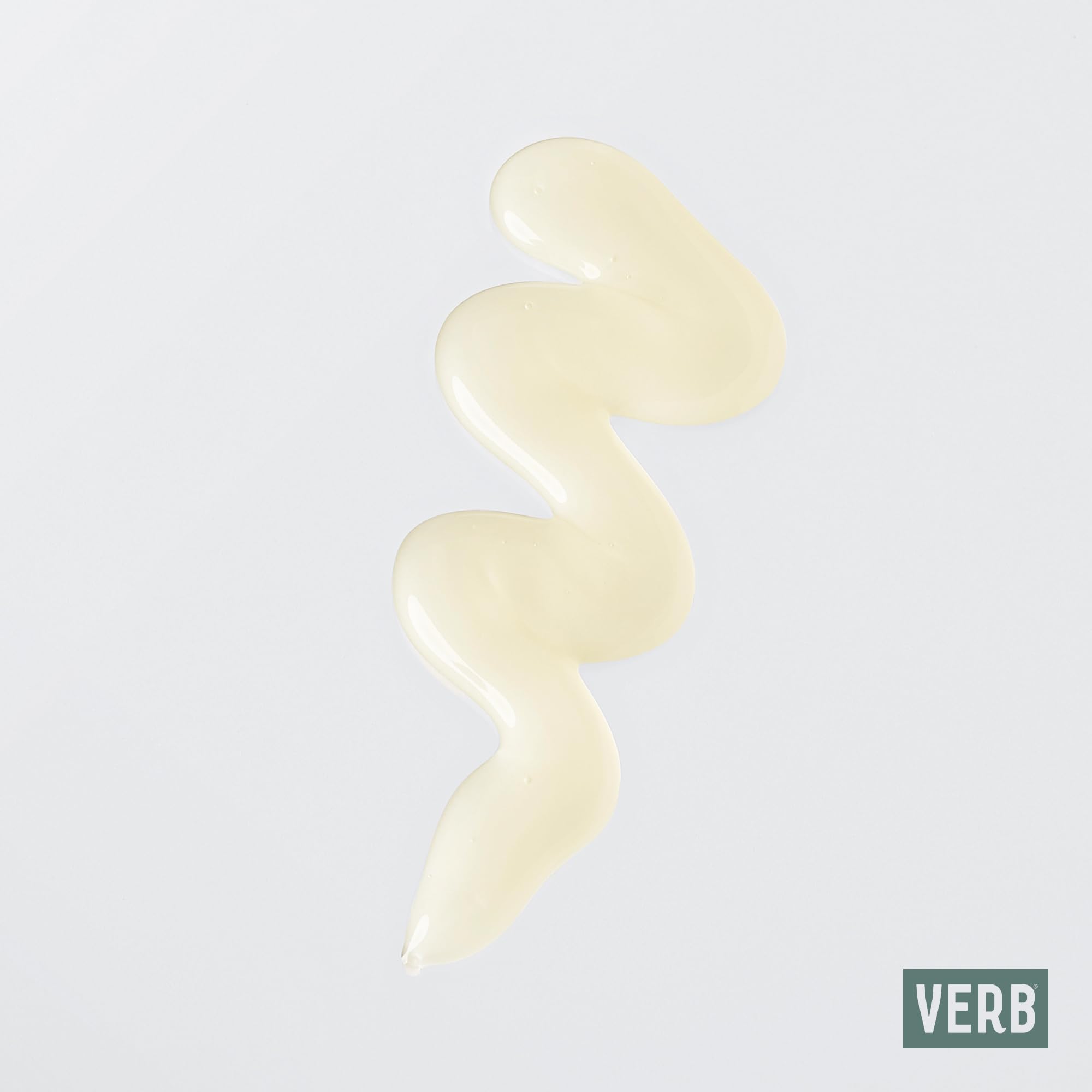 VERB shampoo lather on curls demonstrating gentle cleanse