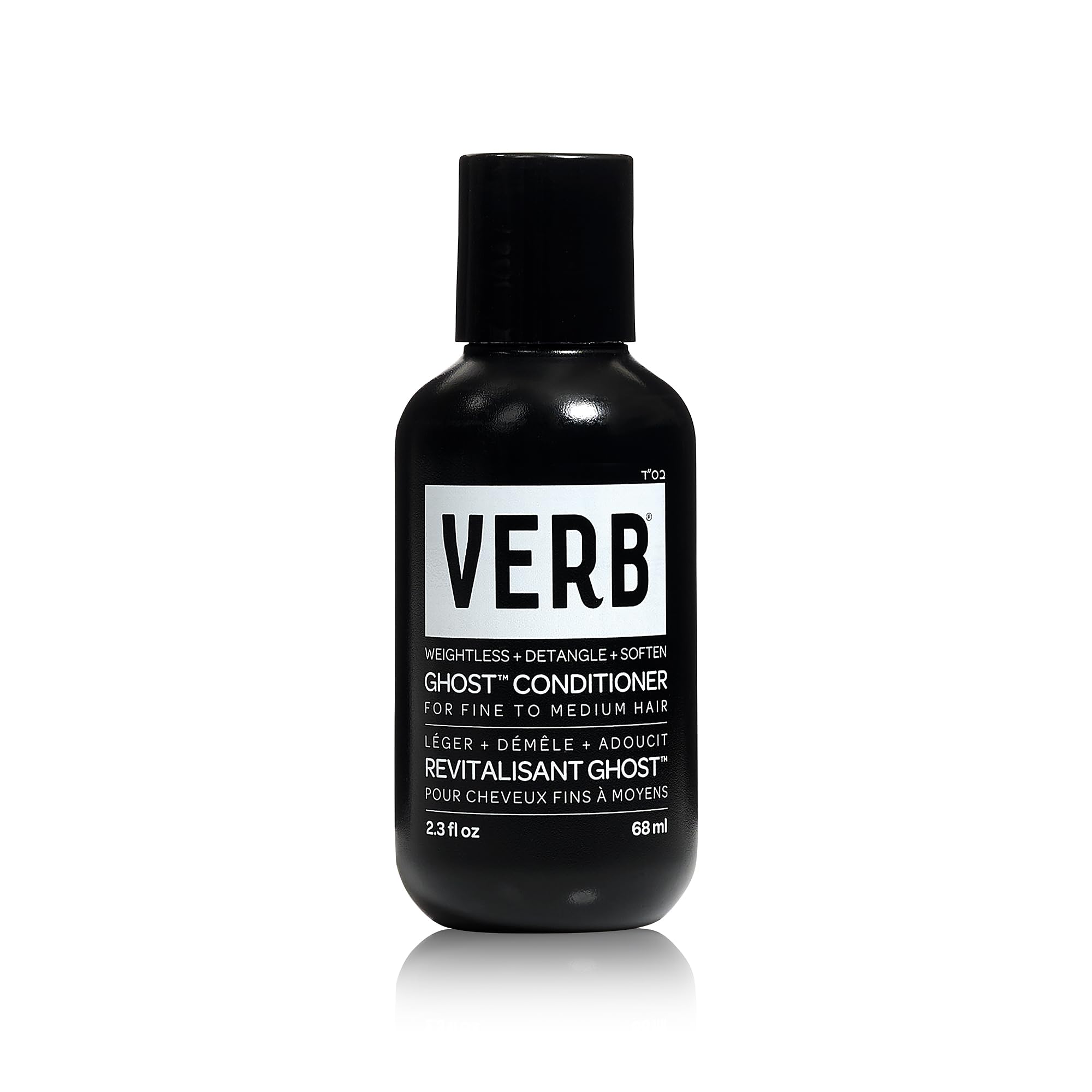 VERB front packaging of Ghost Conditioner shows size and branding, great for travel