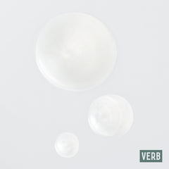 VERB Ghost Shampoo moringa oil droplet close-up highlighting nourishing smoothing benefit