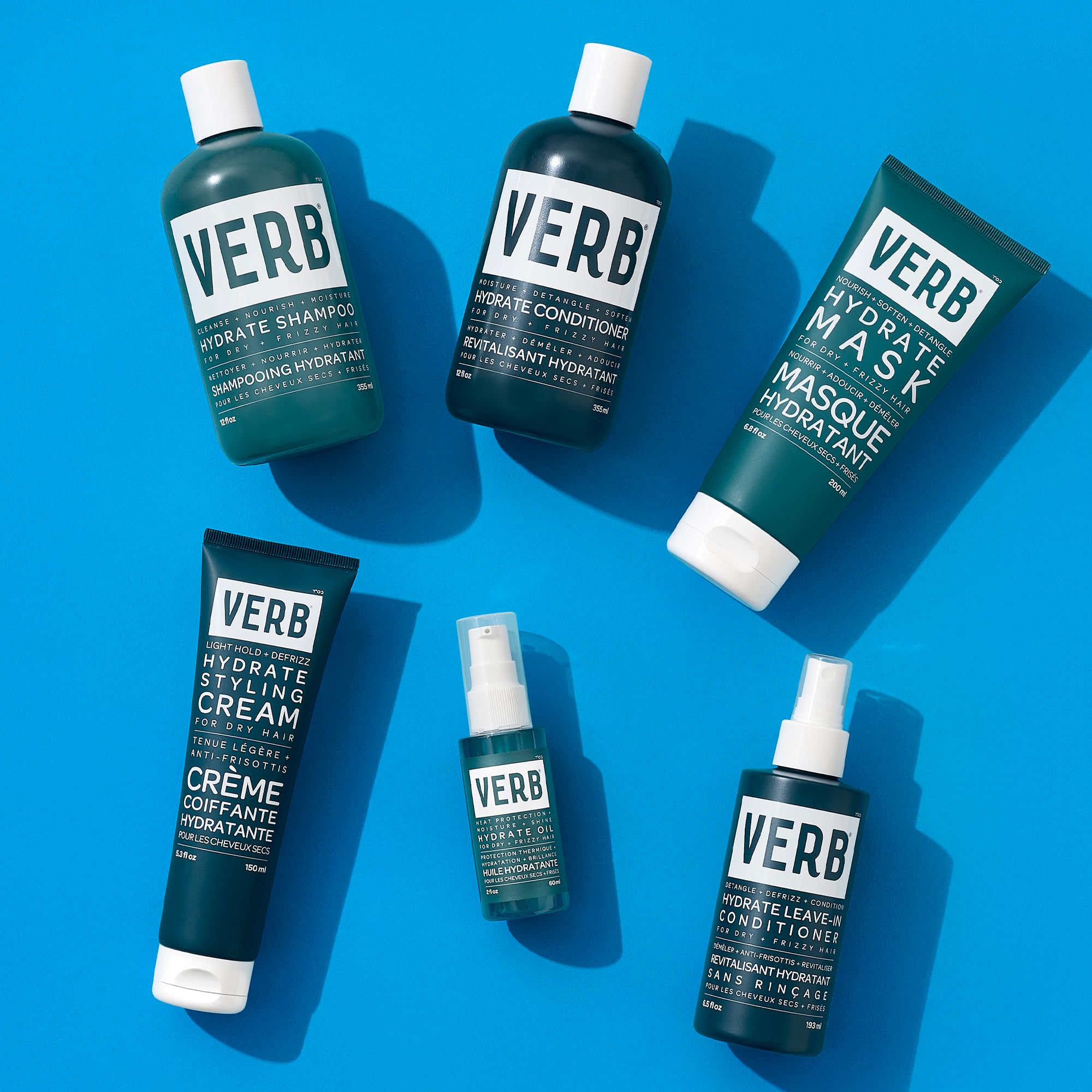 VERB hydrate ingredients with argan and babassu illustrate natural nourishment
