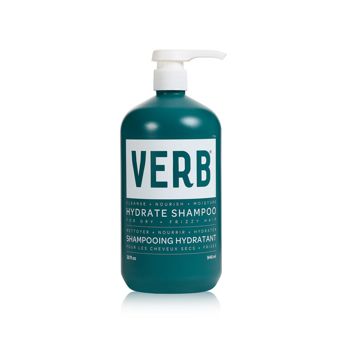 VERB front bottle view showing 32 oz size and hydrating promise