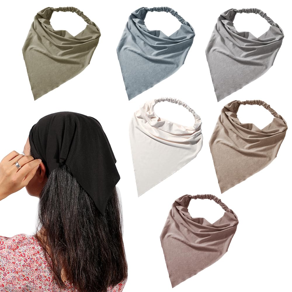 Vercret front pack of six scarves showing variety and easy selection benefit