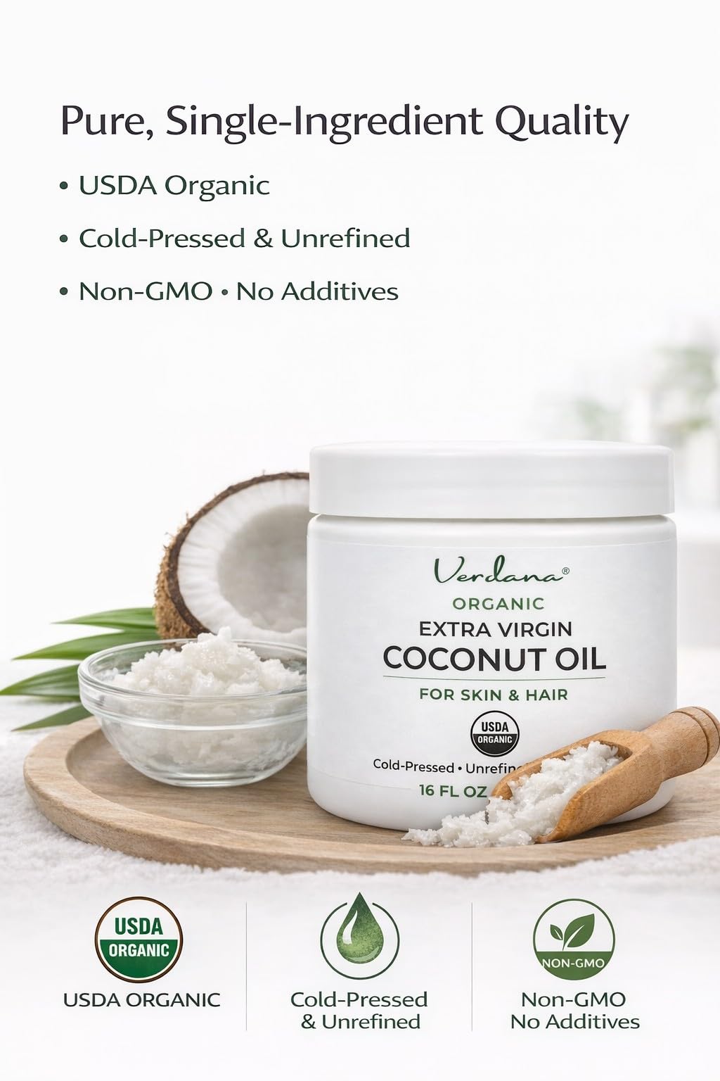 Verdana jar in bathroom setting showing daily skincare convenience