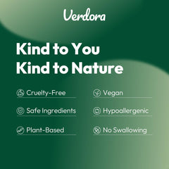 VERDORA before and after nails illustrating improved appearance