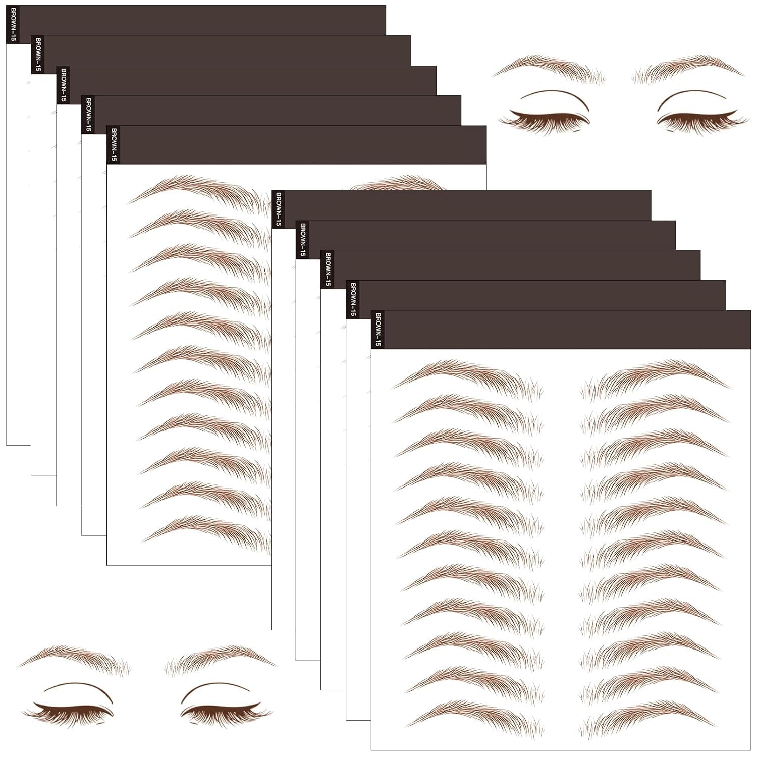 VERKSTAD front packaging showing Brown15 and multiple sheets, convenient storage benefit