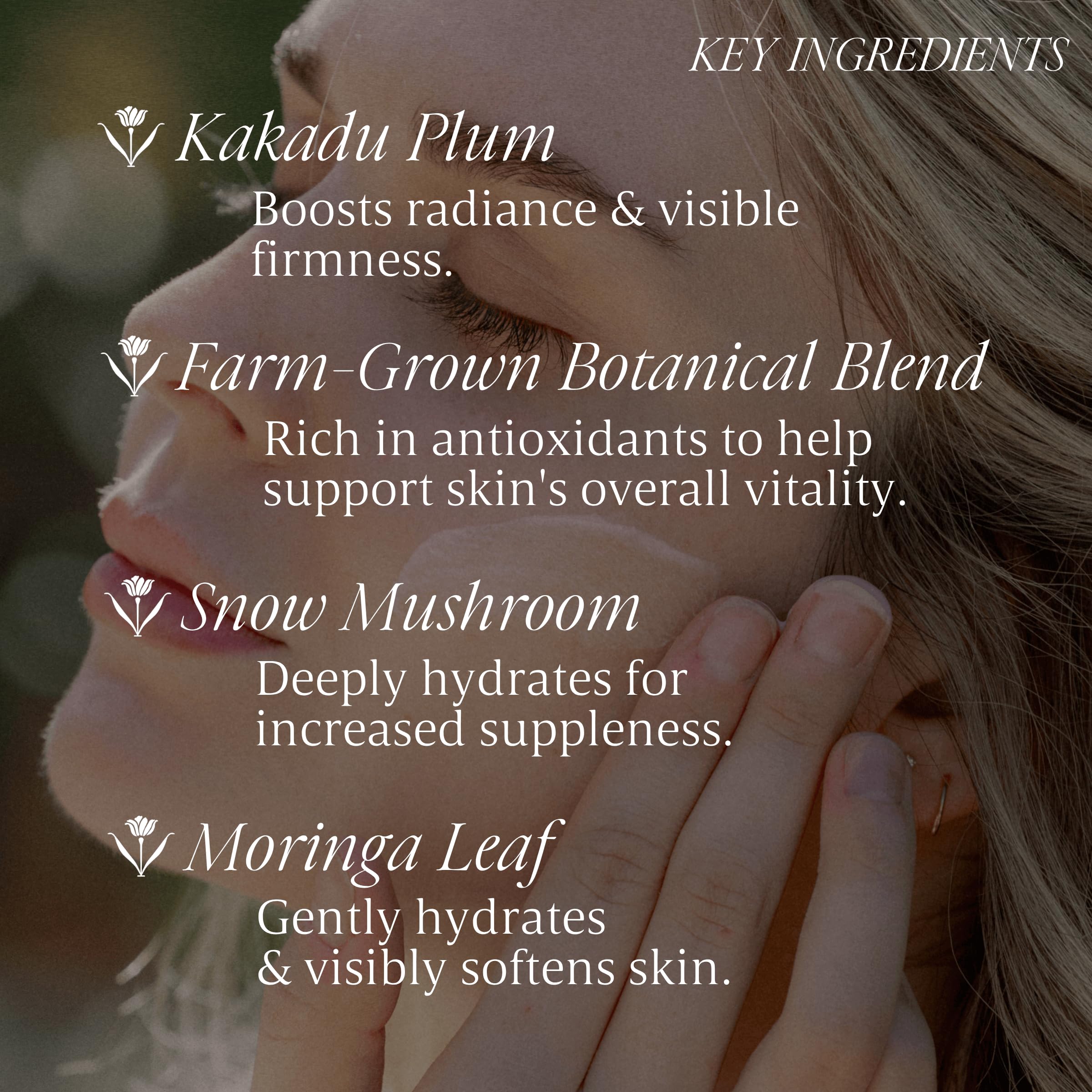 Verli serum on bathroom counter in morning routine for barrier support