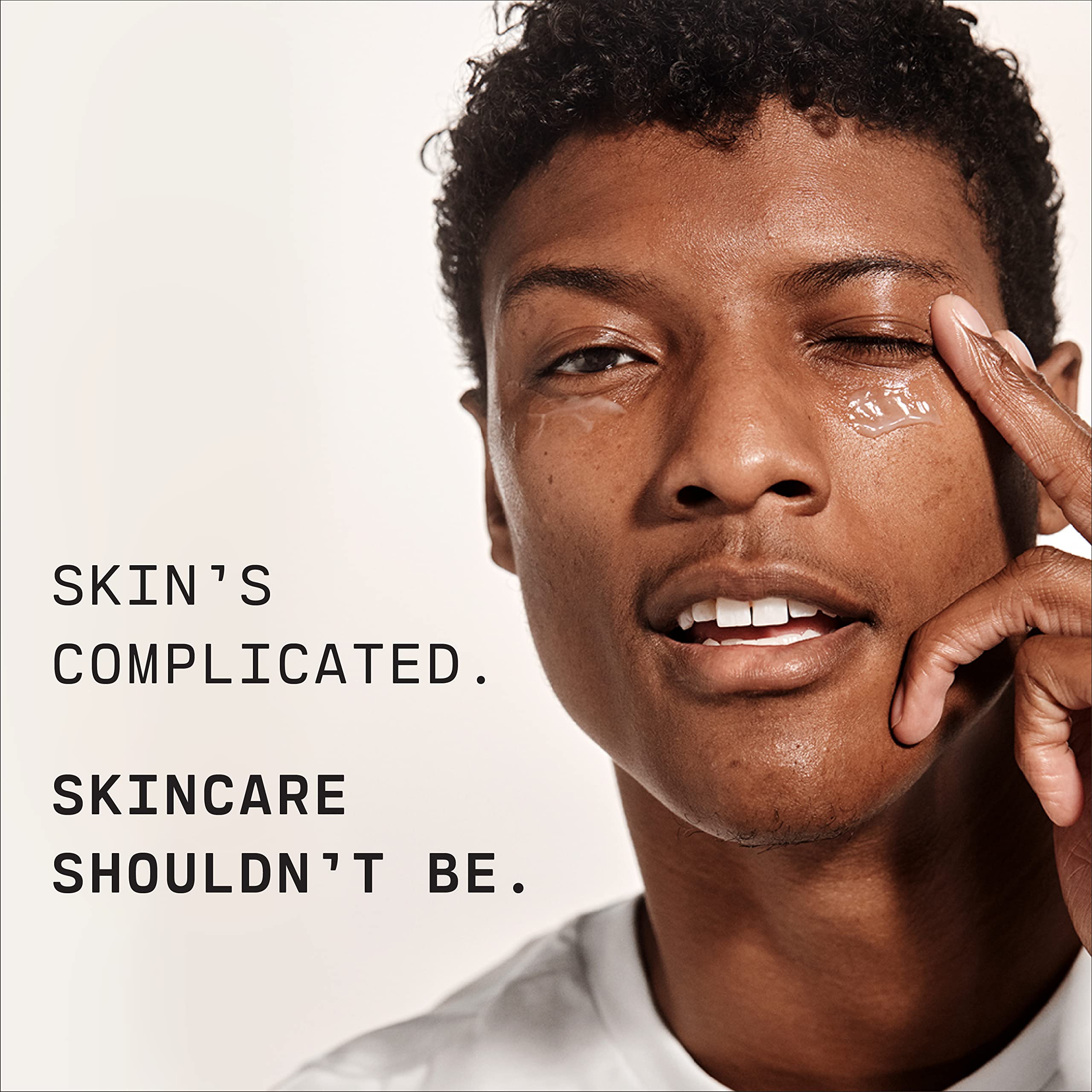 Versed in a nighttime skincare scene showing simple weekly routine benefit