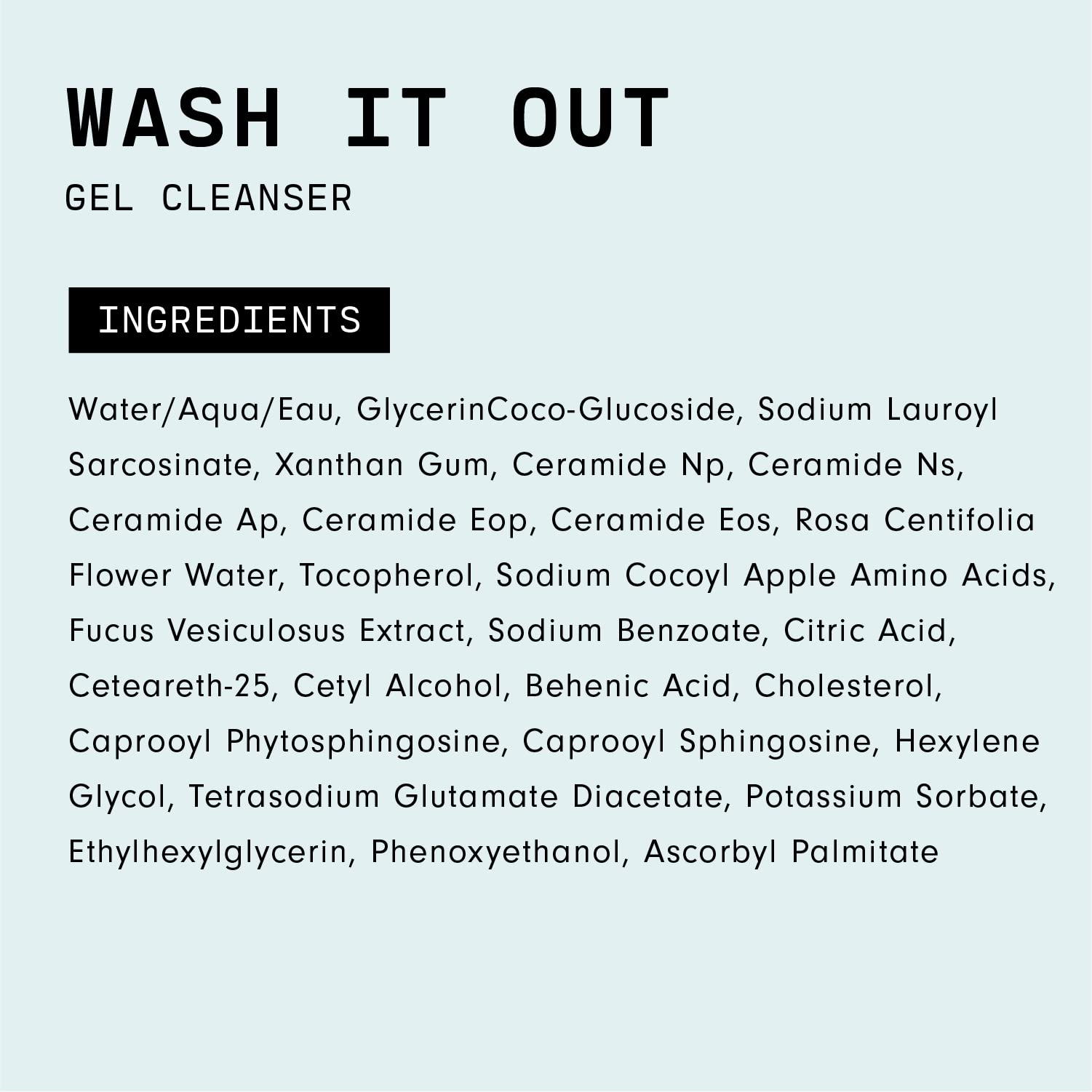 Versed used on skin after rinse illustrating clean hydrated finish and better absorption