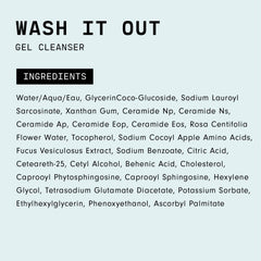 Versed used on skin after rinse illustrating clean hydrated finish and better absorption
