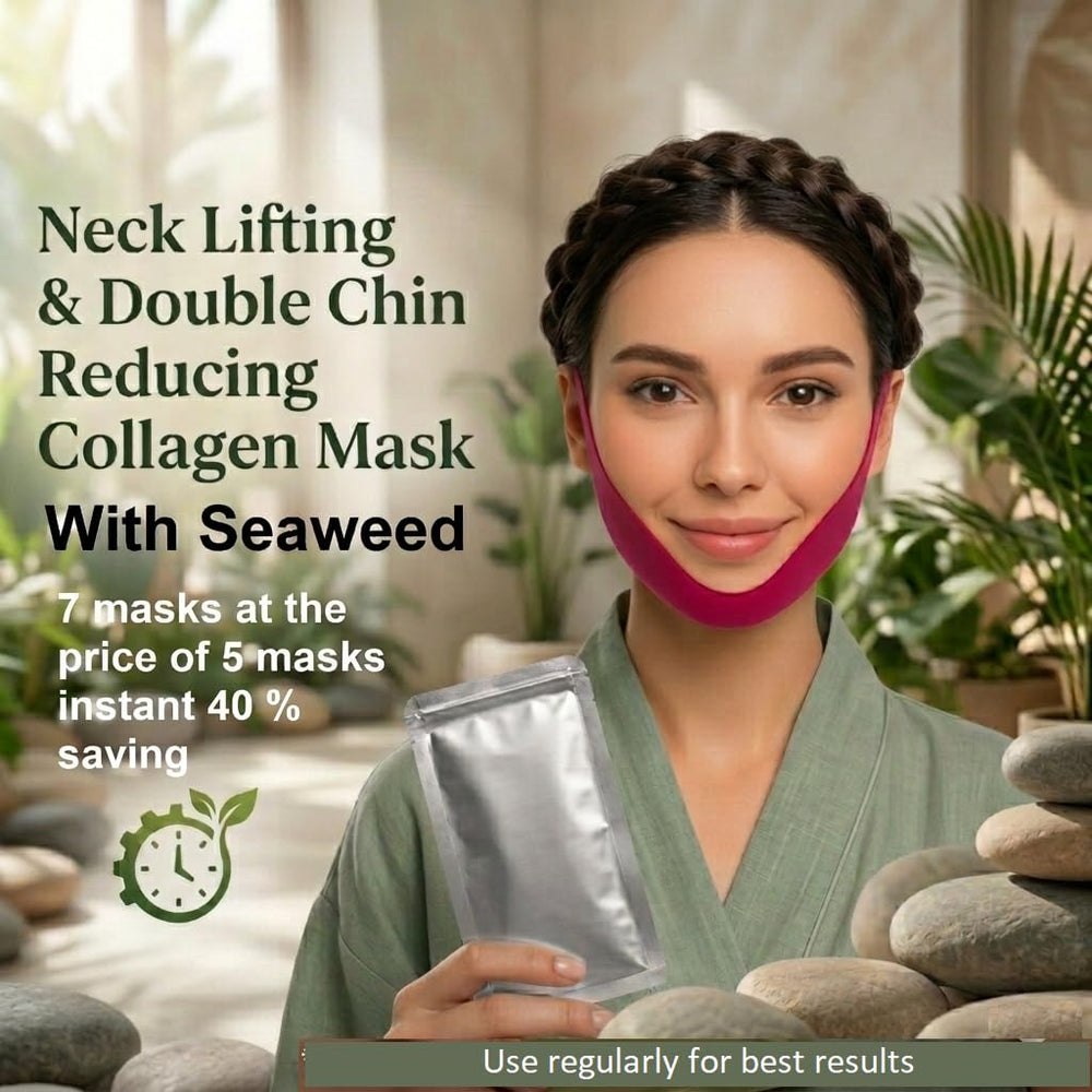 Versha mask close‑up on chin showing secure fit and lift