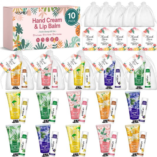 VESPRO front packaging showing full 10-pack set and gifting contents