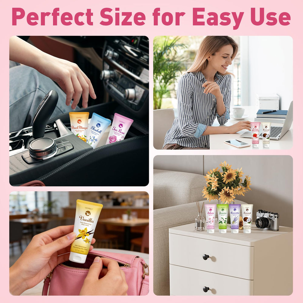 VESPRO size comparison with ruler to show compact dimensions for carry-on ease