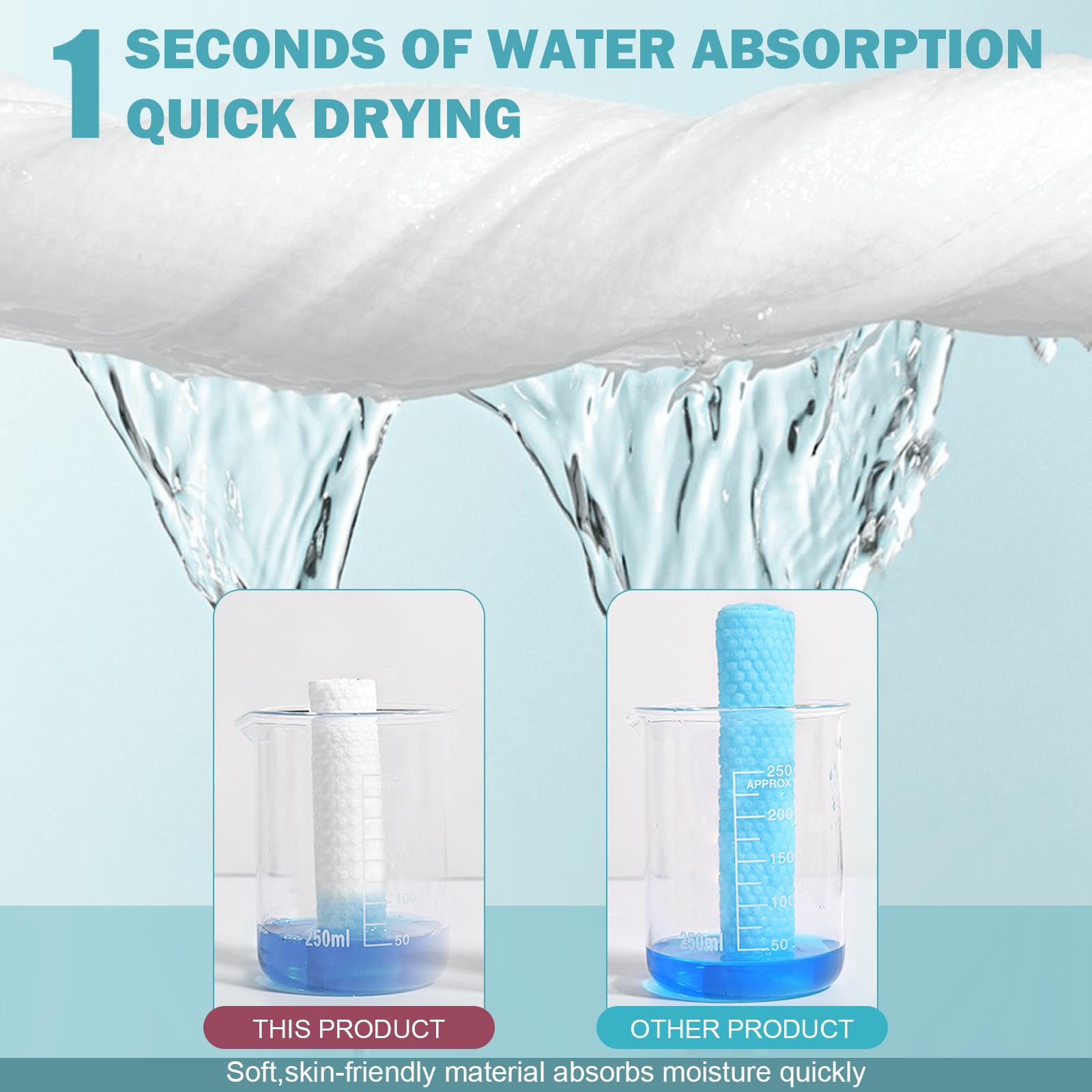 VETYUND towel dampened removing makeup effectively without irritation