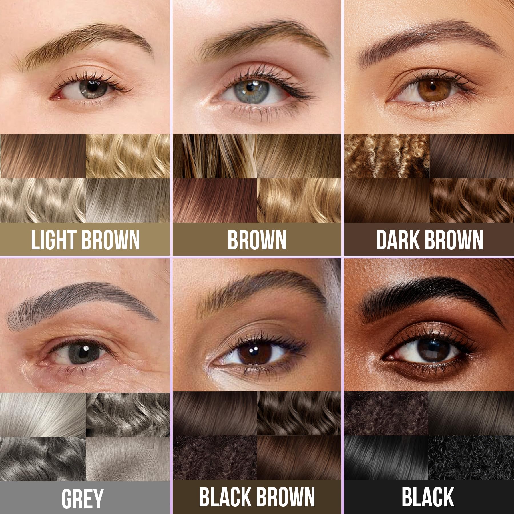 Vevivia Beauty eyebrow pen used on brows to create natural fluffy look