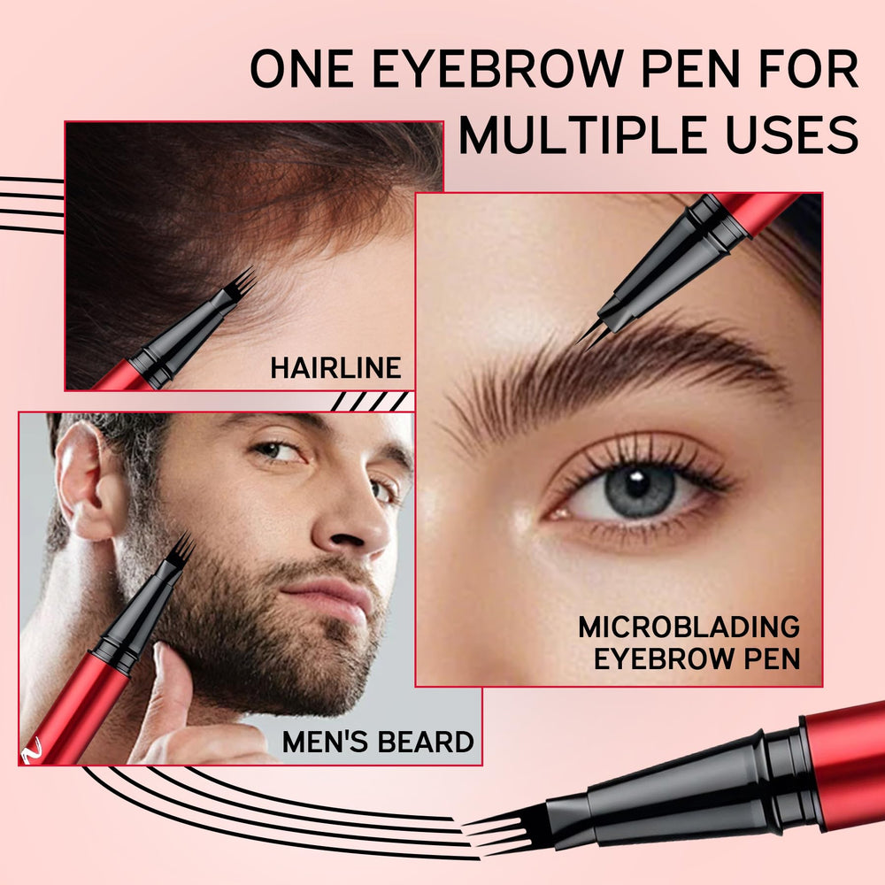 Vevivia Beauty pencil in use applying brow for long-lasting definition