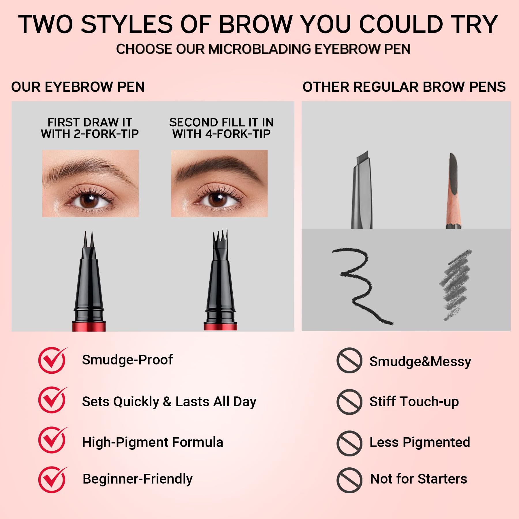 Vevivia Beauty spoolie brush detail for blending and soft finish