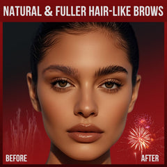 Vevivia Brow Pencil spoolie brush detail for seamless blending