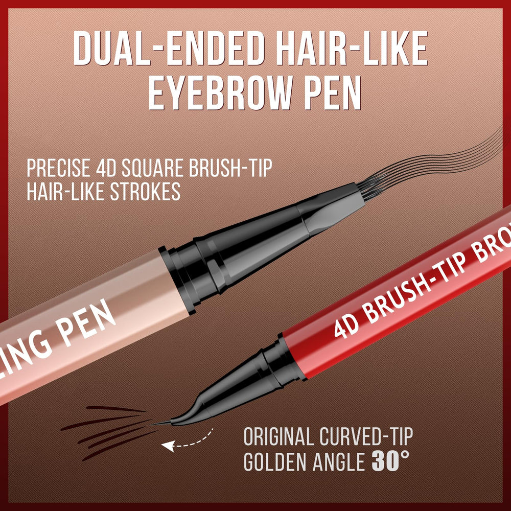 Vevivia curved angled tip close-up enabling precise hair-like strokes