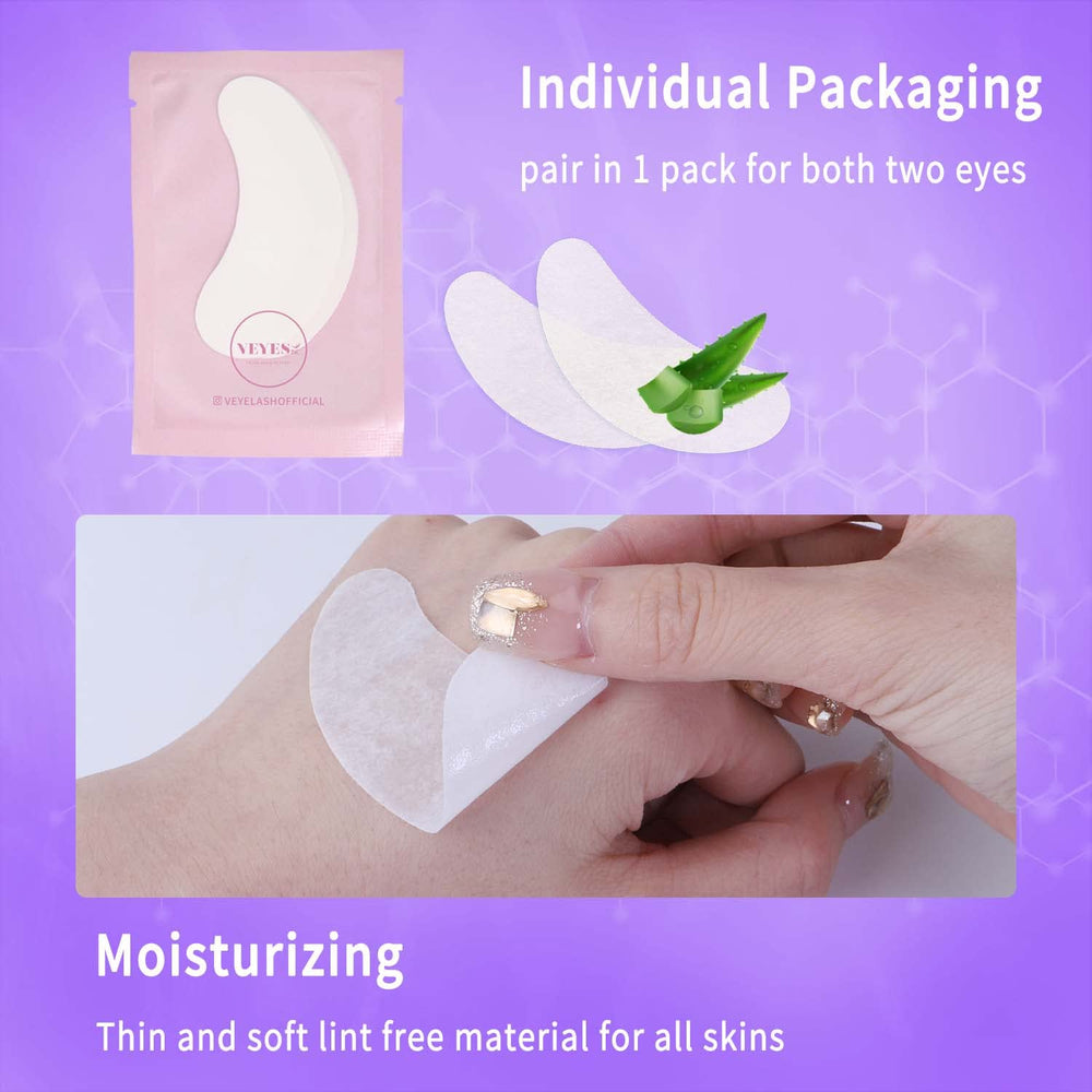 VEYES INC individually wrapped pair demonstrating sanitary single-use convenience