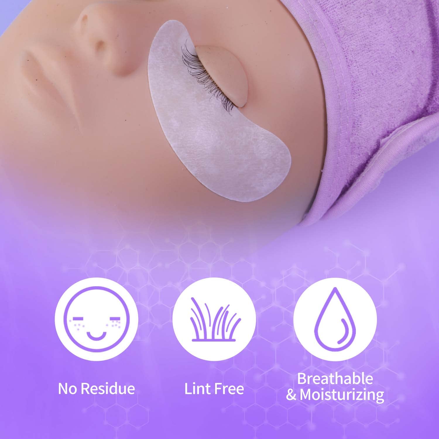 VEYES INC pads displayed in a salon setting highlighting professional-use reliability