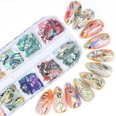 Vezocim spread of color variations showing holographic palette for design choices