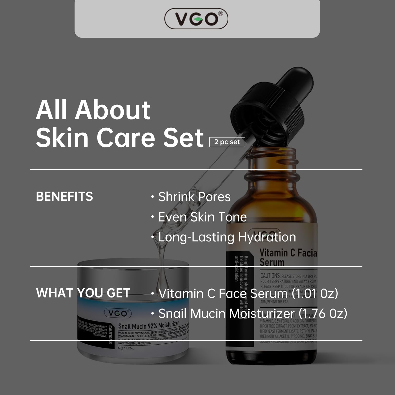 VGO kit size comparison next to hand showing full-size practical volume