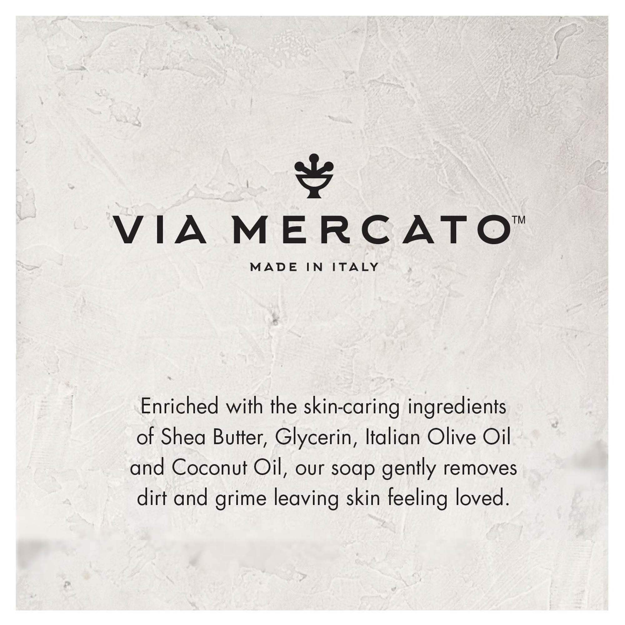 Via Mercato gift-ready styling with ribbon to show presentation and gifting convenience