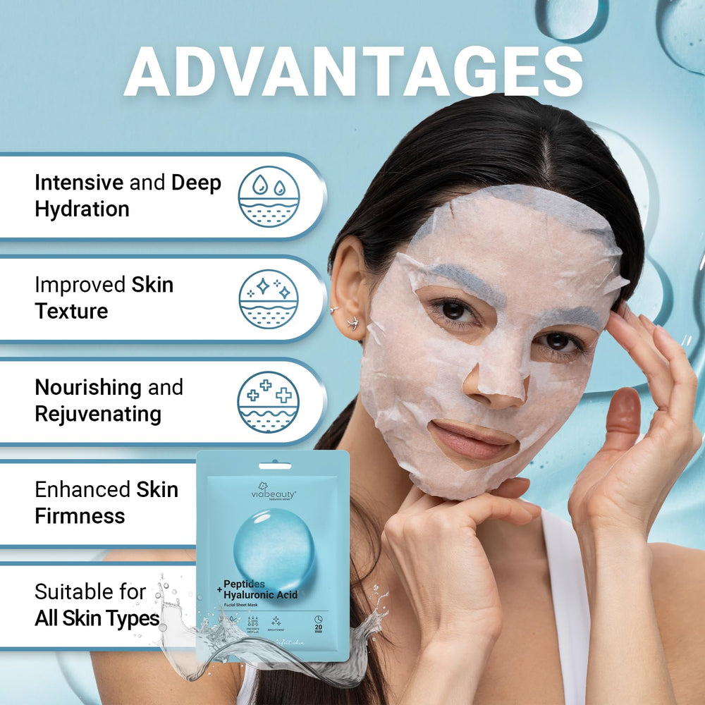 VIABEAUTY serum texture close-up highlighting hyaluronic moisture-rich essence
