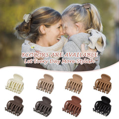 Viabty clip in hair holding a half-up hairstyle securely without pulling or discomfort
