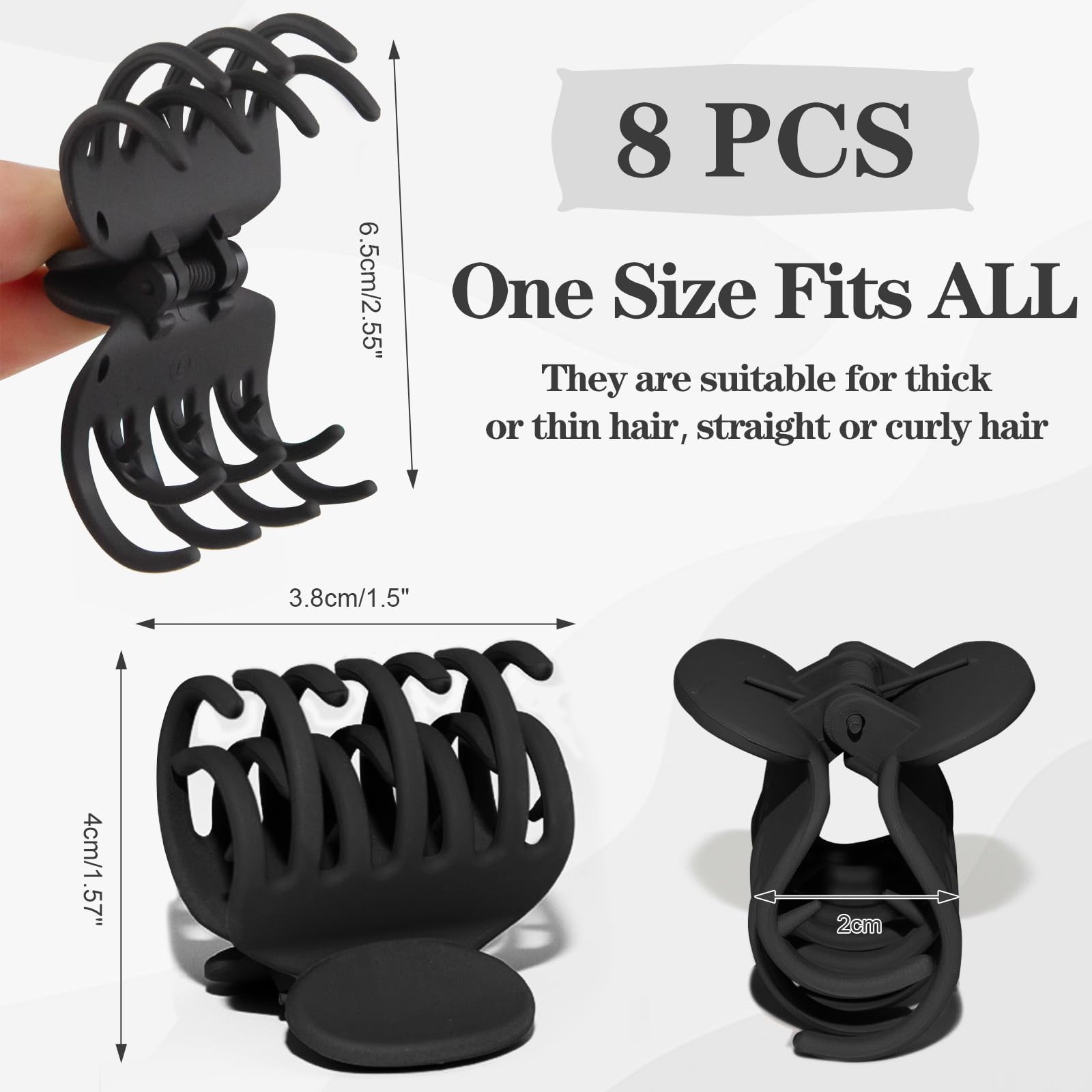 Viabty clips beside mirror during makeup routine keeping hair out of face