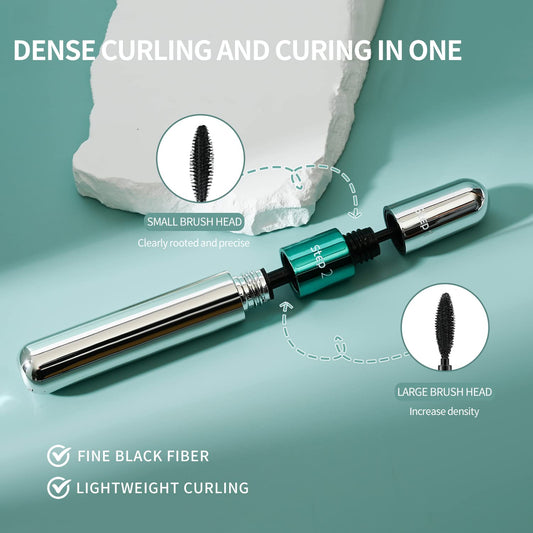 Vibely lengthening brush close-up for precise lash extension