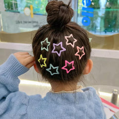VIBILIA clip used on bangs keeping hair away during makeup application
