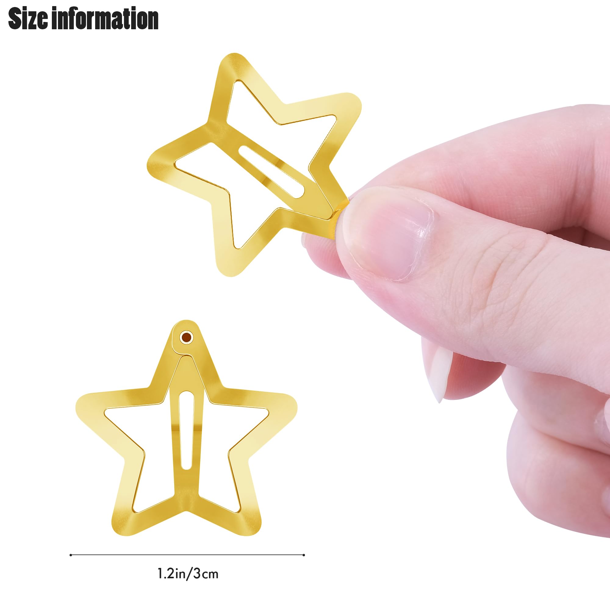VIBILIA close-up of metal star finish highlighting durable smooth edges and shine