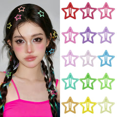 VIBILIA front view of 15-piece star clip pack showing colors and benefit organization