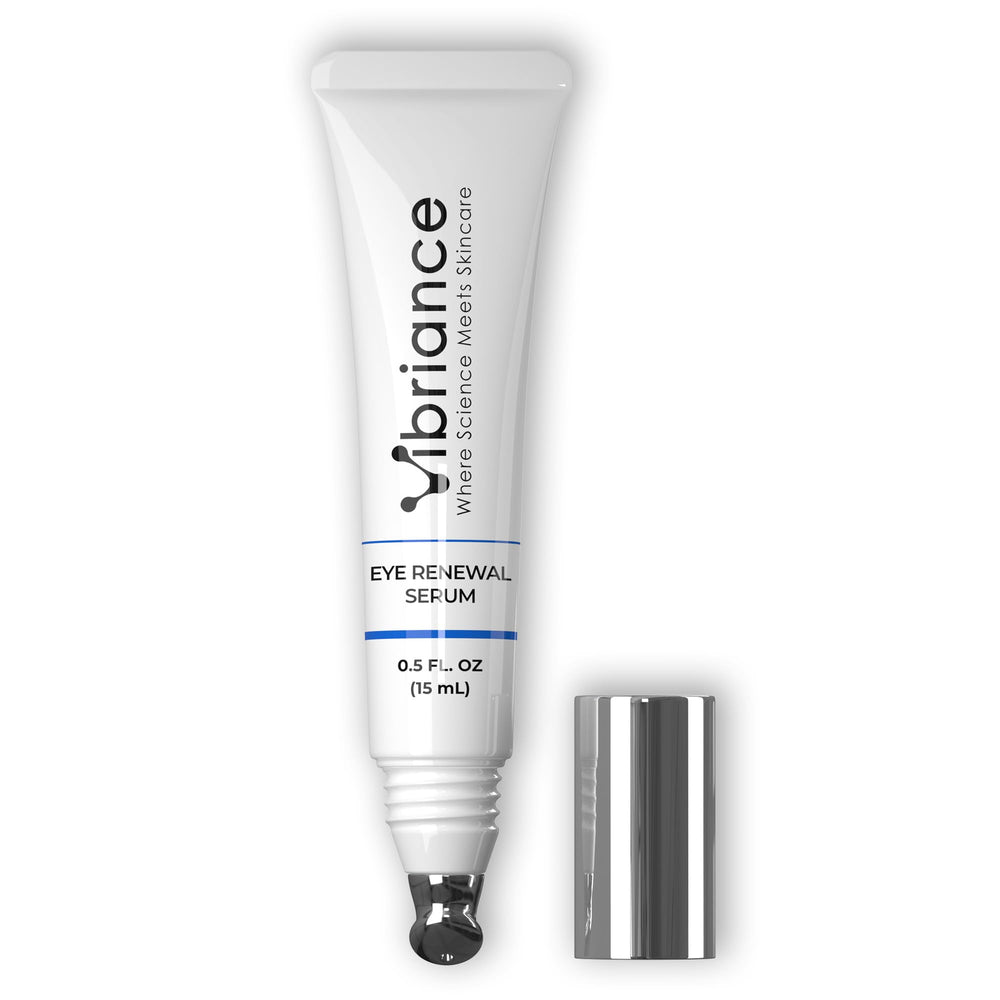 Vibriance tube front view showing label and benefits