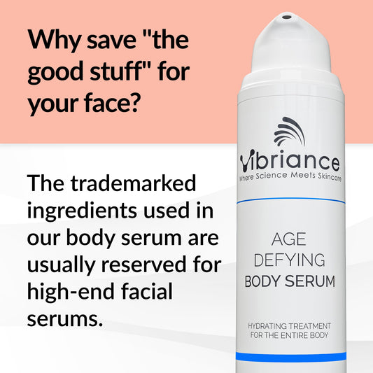 Vibriance dispensing serum pump with lightweight texture for fast absorption benefit