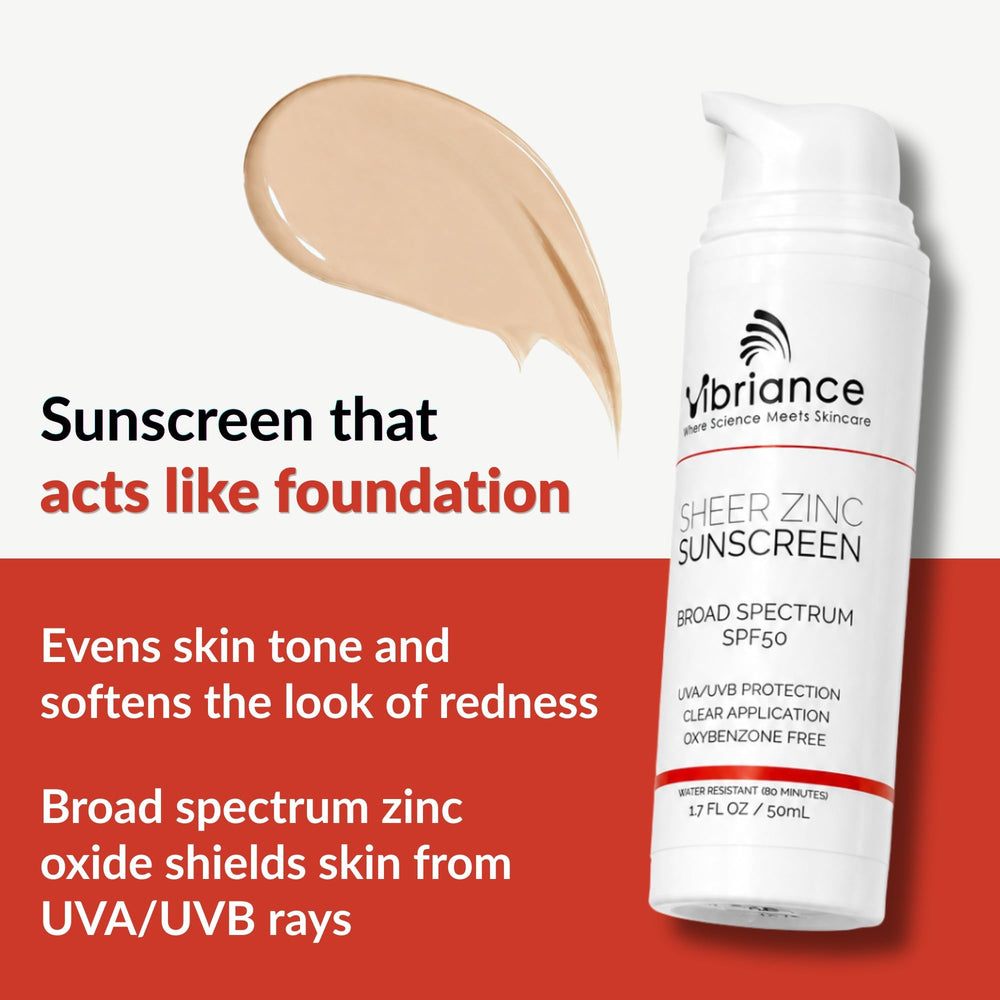 Vibriance cream texture close-up showing smooth blendability